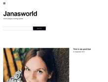 Tablet Screenshot of janasworld.de